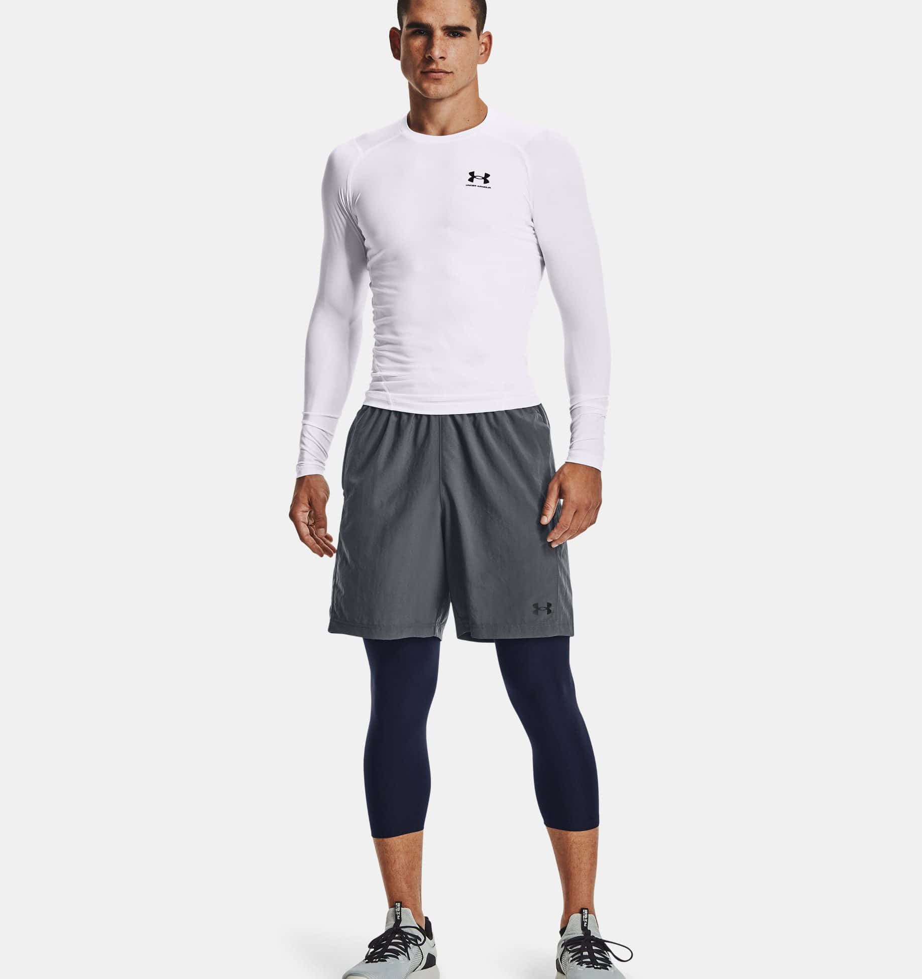 Under Armour HeatGear Armour 3/4 Leggings 1361588 - Clothing & Accessories